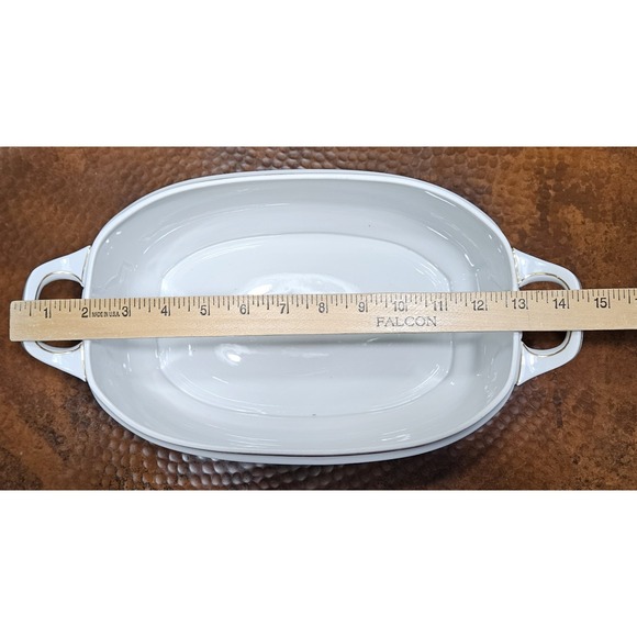 Epiag Pastelle Extra Large 14.5" Covered Tureen Lid Czech Porcelain Floral Gold - Picture 11 of 14